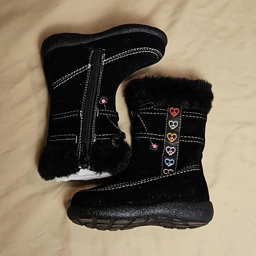 Lil Karena Faux Suede Boots Size: 8 NWOT